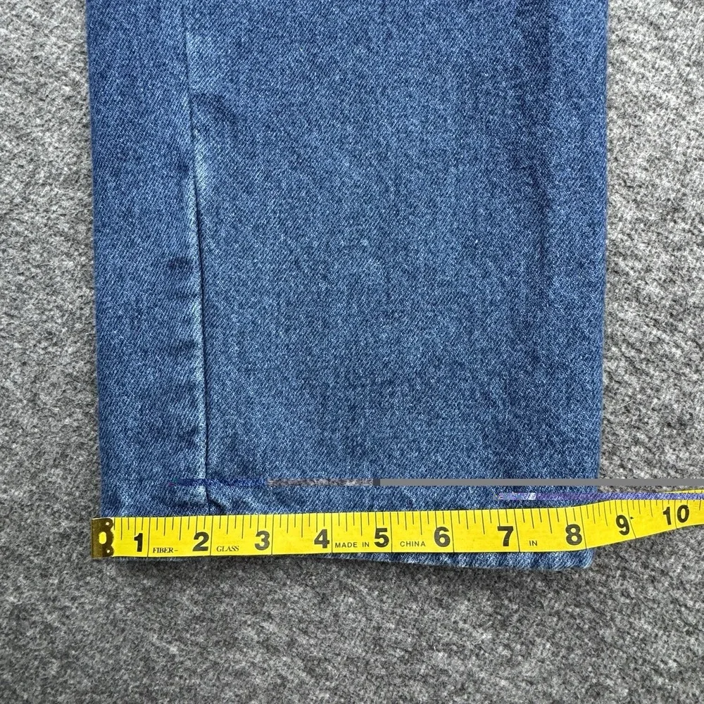 Dickies Jeans Flannel Lined‎ Relaxed Straight Jeans Mens Sz 34x30 Lumberjack